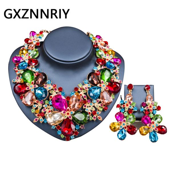 crystal flower gold jewelry sets for women rhinestone bridal wedding necklace and earrings set party jewellery sets gifts, Slivery;golden
crystal flower gold jewelry sets for women rhinestone bridal wedding necklace and earrings set party jewellery sets gifts, Slivery;golden