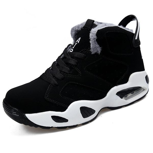 men boots couple men's winter warm snow boots mens fur plush high ankle boots sneakers work shoes men lace up, Black
men boots couple men's winter warm snow boots mens fur plush high ankle boots sneakers work shoes men lace up, Black