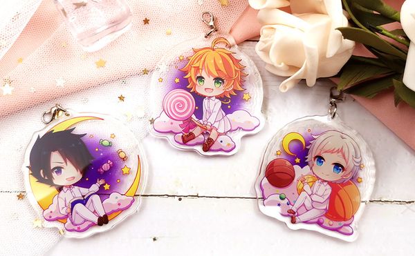 anime the promised neverland phil gilda don ray norman emma cosplay prop key finder ring keychains could be standing sign, Silver
anime the promised neverland phil gilda don ray norman emma cosplay prop key finder ring keychains could be standing sign, Silver