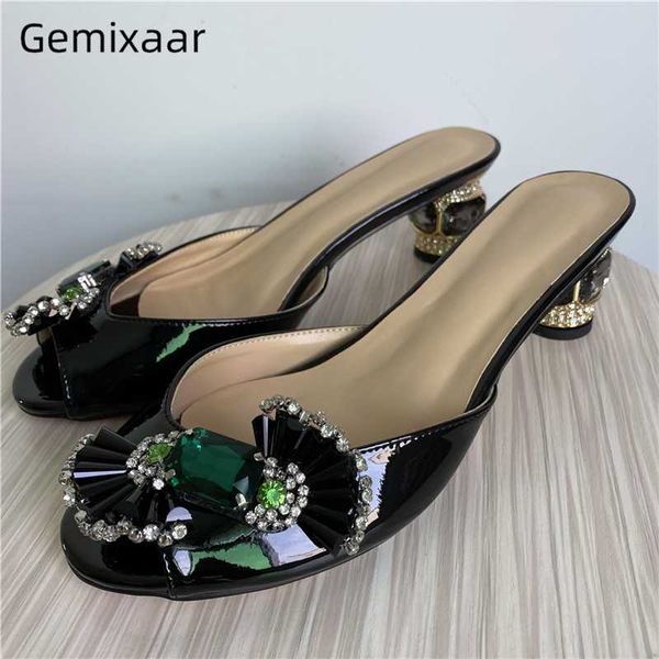 jeweled diamond candy butterfly-knot shoes woman bright genuine leather crystal rhinestone heel slippers women, Black
jeweled diamond candy butterfly-knot shoes woman bright genuine leather crystal rhinestone heel slippers women, Black