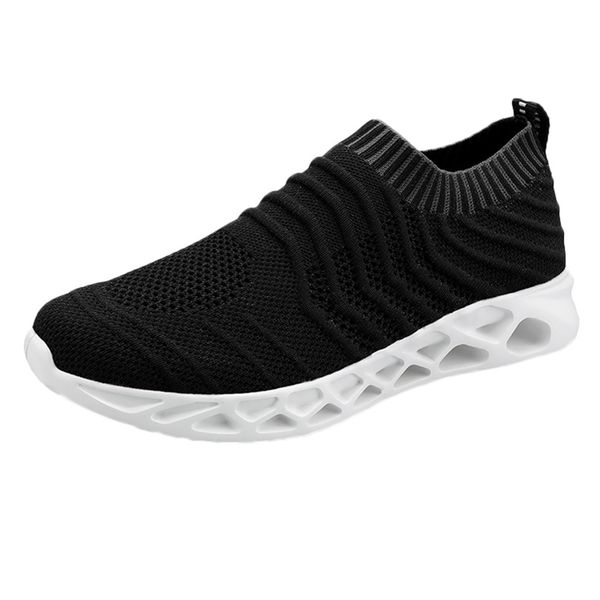 sagace summer men's flying mesh breathable sneakers light and comfortable set of feet wild casual round head large size shoes, Black
sagace summer men's flying mesh breathable sneakers light and comfortable set of feet wild casual round head large size shoes, Black