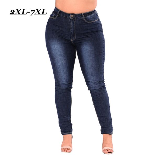 joineles plus size women skinny jeans zip pockets high waist cotton female jeans 7xl fashion solid denim trousers 2019, Blue
joineles plus size women skinny jeans zip pockets high waist cotton female jeans 7xl fashion solid denim trousers 2019, Blue