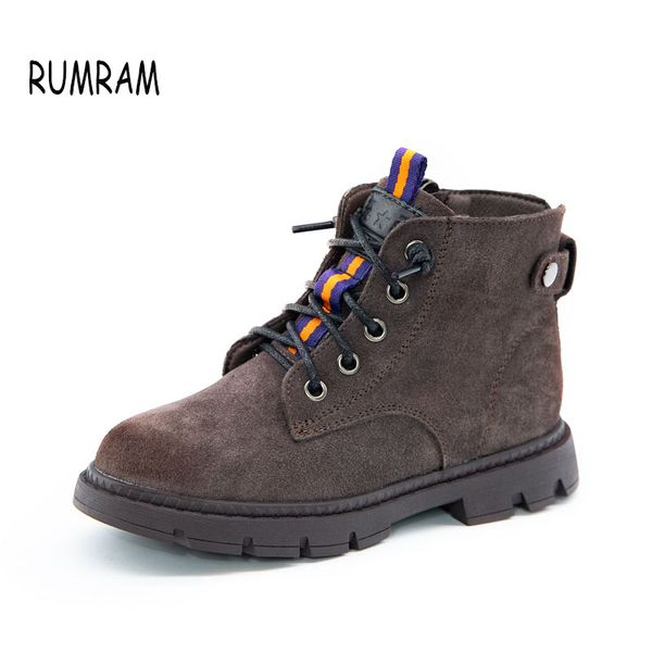rumram genuine leather kids martin boots boys snow shoes waterproof warm fur suede children ankle boots toddler boys winter 257, Black;grey
rumram genuine leather kids martin boots boys snow shoes waterproof warm fur suede children ankle boots toddler boys winter 257, Black;grey