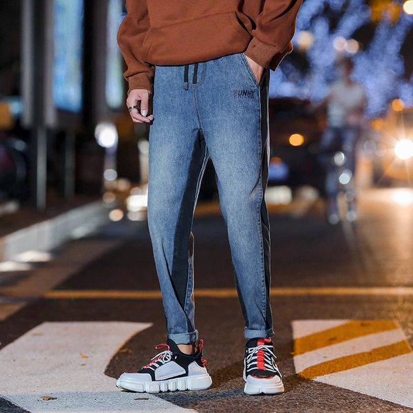 fashion skinny jeans for men straight jeans 2019 new spring summer casual biker denim male stretch loose pants, Blue
fashion skinny jeans for men straight jeans 2019 new spring summer casual biker denim male stretch loose pants, Blue