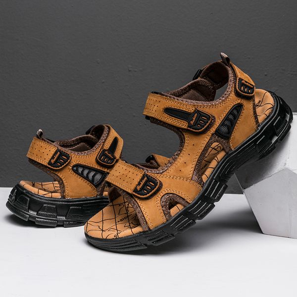 lion scream new fashion summer casual beach men's shoes leather sandals men's sandals size 38-46
lion scream new fashion summer casual beach men's shoes leather sandals men's sandals size 38-46