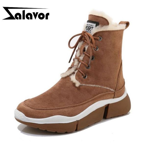 zalavor 5 color women snow boots warm fashion winter shoes women thick sole outdoor ankle boots footwear size 35-39, Black
zalavor 5 color women snow boots warm fashion winter shoes women thick sole outdoor ankle boots footwear size 35-39, Black