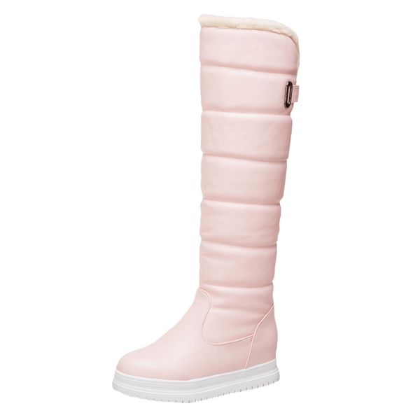 winter women's warm knee high toeround down thigh waterproof shoes snow boots solid color pink black white long high fluff boot
winter women's warm knee high toeround down thigh waterproof shoes snow boots solid color pink black white long high fluff boot