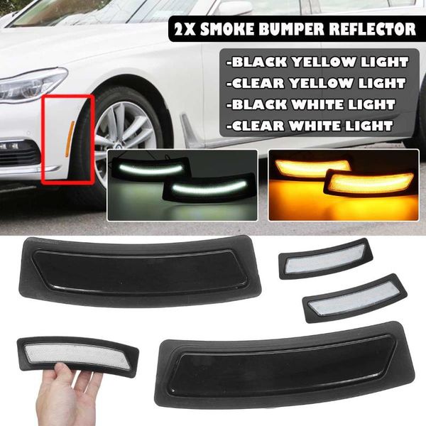 2pcs led smoked side front bumper marker reflector turn signal light panel lamp for 16-18 3 series f30 f31 16-19 f32 4series
2pcs led smoked side front bumper marker reflector turn signal light panel lamp for 16-18 3 series f30 f31 16-19 f32 4series