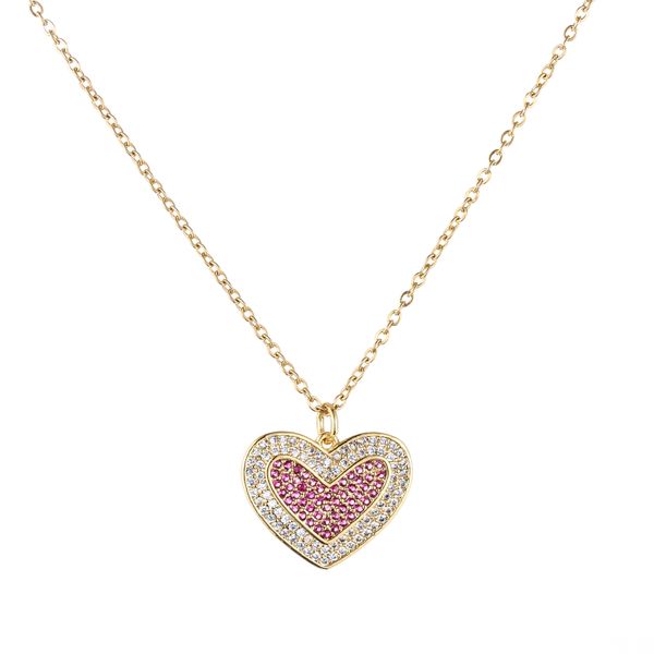 rainbow cz pink heart necklace pendant choker colorful copper snake chain necklace jewelry zircons accessories gift for women, Silver
rainbow cz pink heart necklace pendant choker colorful copper snake chain necklace jewelry zircons accessories gift for women, Silver