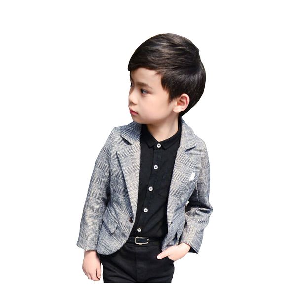 new boys plaid blazer england style children formal outwear gentle kids wedding solid jacket red blue blazer spring, Blue;gray
new boys plaid blazer england style children formal outwear gentle kids wedding solid jacket red blue blazer spring, Blue;gray