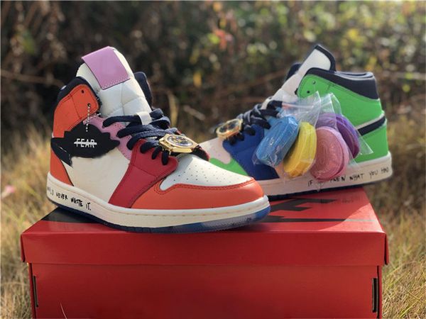 2019 melody ehsani x air authentic 1 mid wmns fearless retro habanero red 1s basketball shoes men women sports sneakers with box cq7629-100, Black
2019 melody ehsani x air authentic 1 mid wmns fearless retro habanero red 1s basketball shoes men women sports sneakers with box cq7629-100, Black