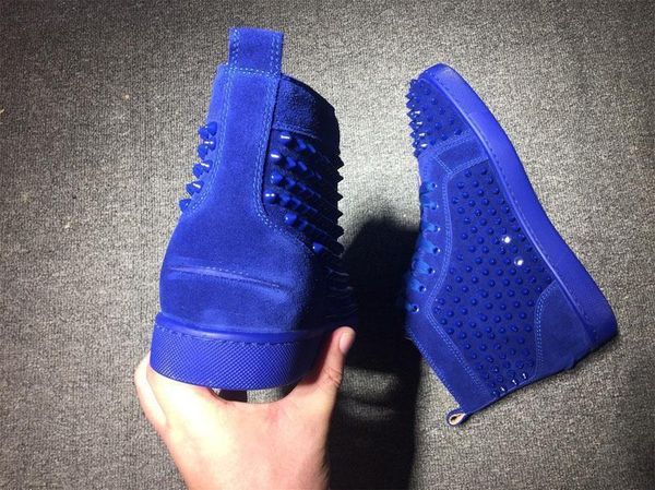 designs men fashion casual shoes red bottom sneaker luxury party wedding shoes spike leather louisfalt spikes lace -up casual flats shoes, Black
designs men fashion casual shoes red bottom sneaker luxury party wedding shoes spike leather louisfalt spikes lace -up casual flats shoes, Black