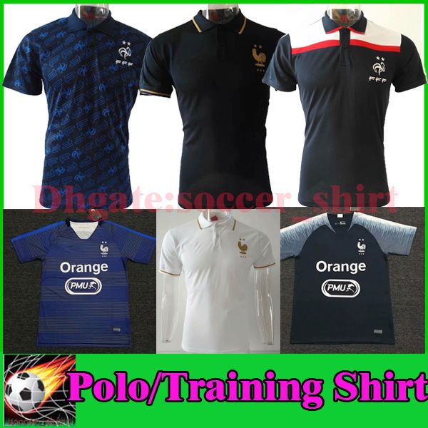 19 20 fr soccer polo shirt mbappe france griezmann kante training shirt 2019 2020 man soccer jersey polo shirt football uniforms sport, Black;yellow
19 20 fr soccer polo shirt mbappe france griezmann kante training shirt 2019 2020 man soccer jersey polo shirt football uniforms sport, Black;yellow