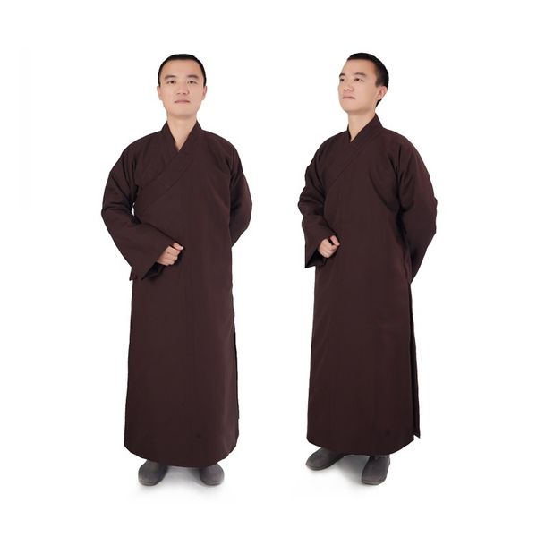 men women cotton buddhist monk robe long winter warm frock buddhism meditation gray brown yellow new, Black;brown
men women cotton buddhist monk robe long winter warm frock buddhism meditation gray brown yellow new, Black;brown