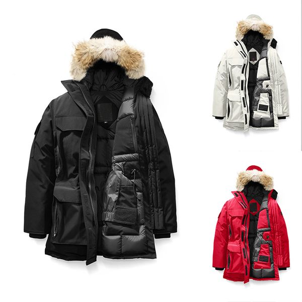 fur women winter puffer designer jacket 2020 coats luxury women's canada down jackets long parka coat trench warm doudoune femme, Black
fur women winter puffer designer jacket 2020 coats luxury women's canada down jackets long parka coat trench warm doudoune femme, Black