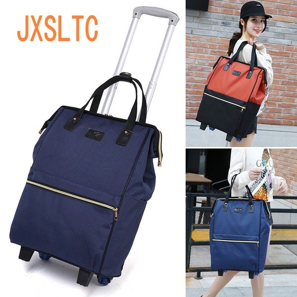 jxsltc new backpack girl rolling bag luggage bag wheel luggage oxford cloth multi-function baggage organizer weekend package
jxsltc new backpack girl rolling bag luggage bag wheel luggage oxford cloth multi-function baggage organizer weekend package