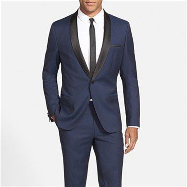 navy blue men suit for wedding with black shawl lapel 2pieces(jacket+pant+tie) fashion custom made masculino blazer, White;black
navy blue men suit for wedding with black shawl lapel 2pieces(jacket+pant+tie) fashion custom made masculino blazer, White;black