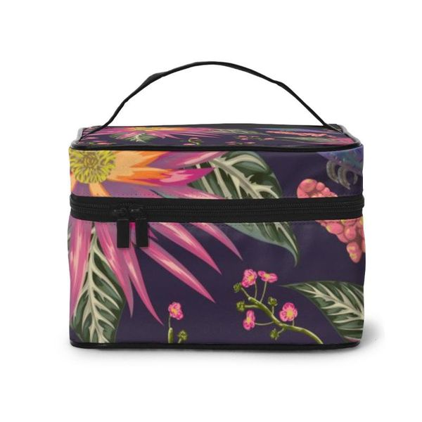 cosmetic bags & cases women's travel organization beauty lady wash hummingbird tropical flowers berries and leaves handbag pouch
cosmetic bags & cases women's travel organization beauty lady wash hummingbird tropical flowers berries and leaves handbag pouch
