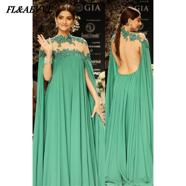 fashion green muslim prom dresses long elegant backless chiffon evening party dubai dress floor length formal dress, White;black
fashion green muslim prom dresses long elegant backless chiffon evening party dubai dress floor length formal dress, White;black