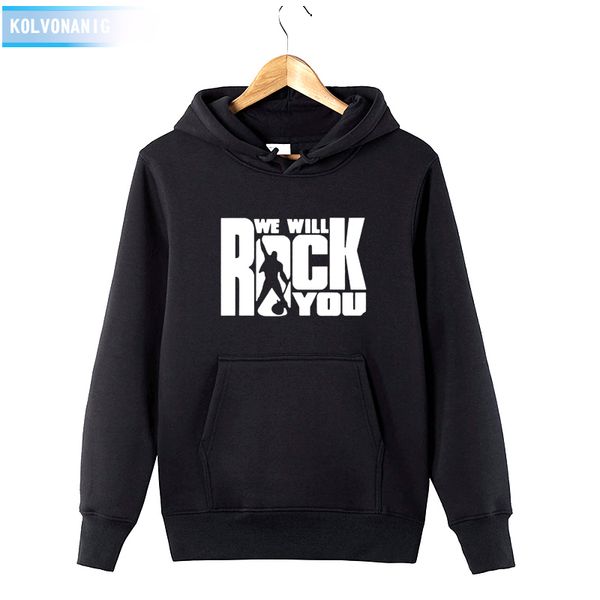 we will rock you funny printed sweatshirt music guitarist hoody 2018 men's winter patchwork dress streetwear pullover hoodies, Black
we will rock you funny printed sweatshirt music guitarist hoody 2018 men's winter patchwork dress streetwear pullover hoodies, Black