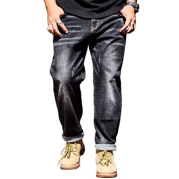 european style fashion letter embroidery ripped stretch men jeans denim trousers design hip hop joggers for men large size 30-46, Blue
european style fashion letter embroidery ripped stretch men jeans denim trousers design hip hop joggers for men large size 30-46, Blue