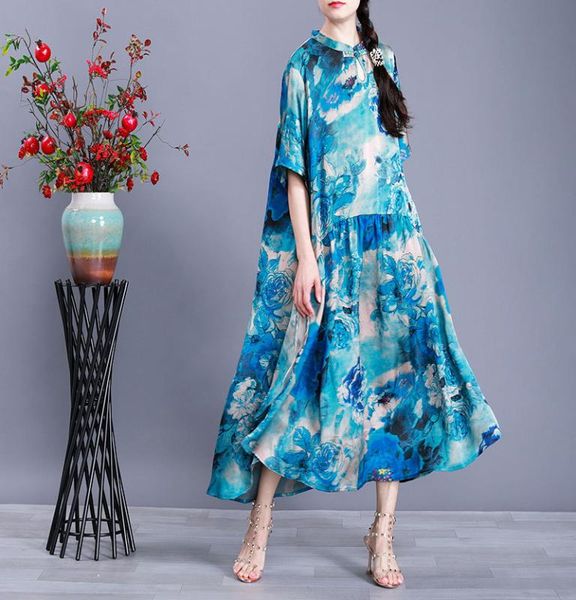 casual dresses women loose printed retro dress ladies vintage print plus size female summer 2021, Black;gray
casual dresses women loose printed retro dress ladies vintage print plus size female summer 2021, Black;gray