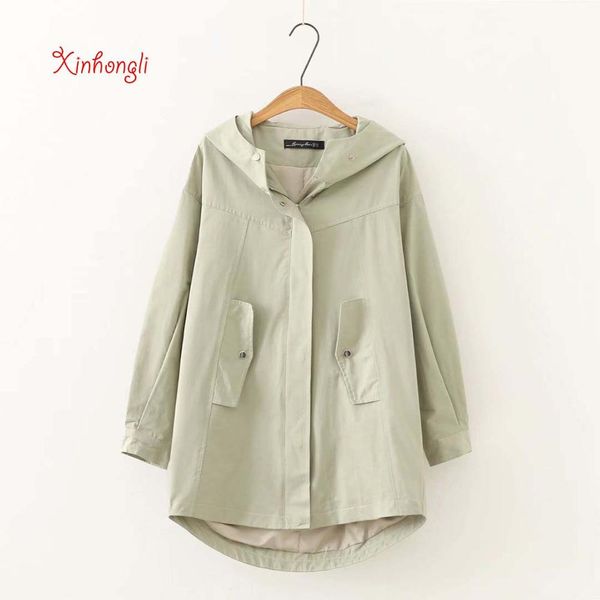 plus size zipper hooded women loose trench coats 2020 new wide-waist autumn solid black casual ladies coats female oversize, Tan;black
plus size zipper hooded women loose trench coats 2020 new wide-waist autumn solid black casual ladies coats female oversize, Tan;black