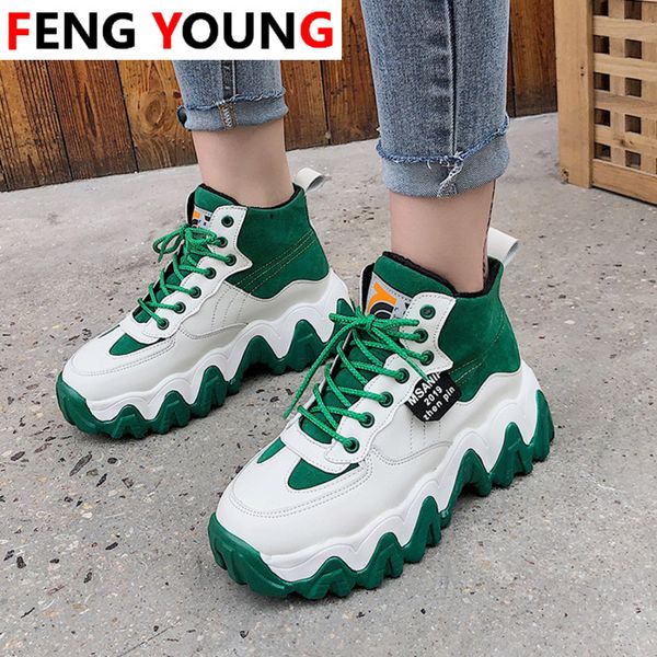 designers leather woman red green ankle boots winter boots for women platform plush keep warm ladies 5cm wedges shoes, Black
designers leather woman red green ankle boots winter boots for women platform plush keep warm ladies 5cm wedges shoes, Black