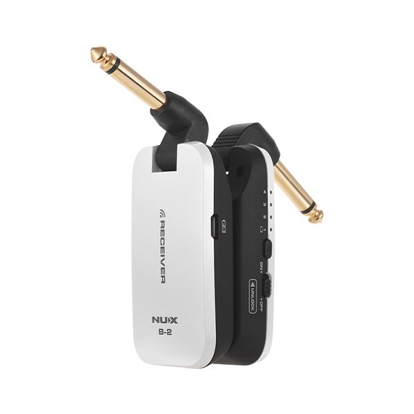 nux b-2 2.4g guitar wireless system transmitter & receiver with 4 channels built-in lithium battery for electric guitar bass
nux b-2 2.4g guitar wireless system transmitter & receiver with 4 channels built-in lithium battery for electric guitar bass
