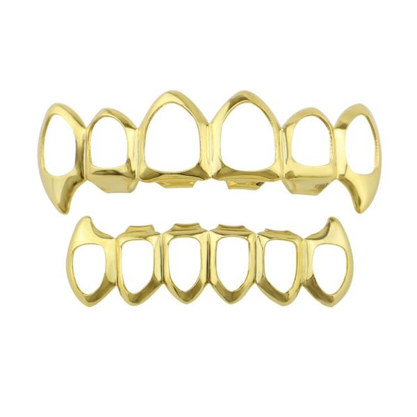 hip hop 6 teeth hollow band diamond braces gold plated drip grillz bling bling gold teeth, Black
hip hop 6 teeth hollow band diamond braces gold plated drip grillz bling bling gold teeth, Black