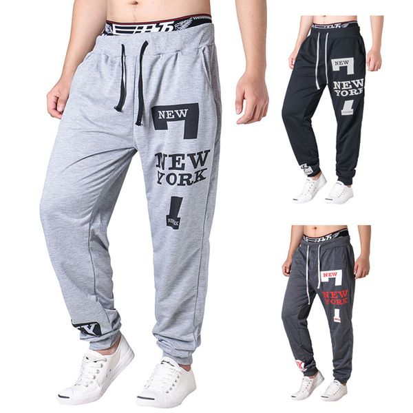 men casual letters prints pants loose sports fitness sweatpants joggers drawstring waist trousers eig88, Black
men casual letters prints pants loose sports fitness sweatpants joggers drawstring waist trousers eig88, Black