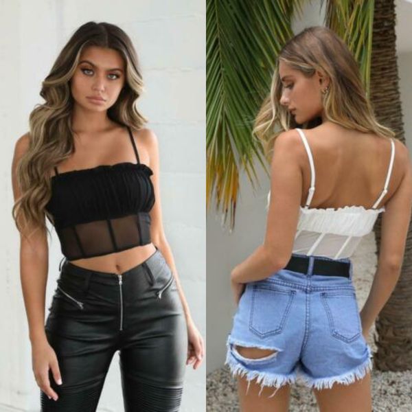 женщины мода лето танки топы жилет блуза повседневный crop ками трусиков short top, White
женщины мода лето танки топы жилет блуза повседневный crop ками трусиков short top, White