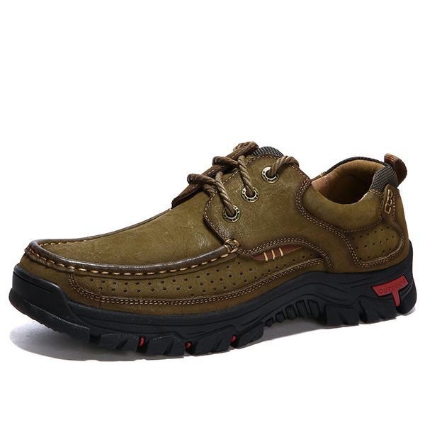luxury climbing shoes outdoor shoes men's oxfords genuine leather sneakers hiking men trekking travel male footwear, Black
luxury climbing shoes outdoor shoes men's oxfords genuine leather sneakers hiking men trekking travel male footwear, Black