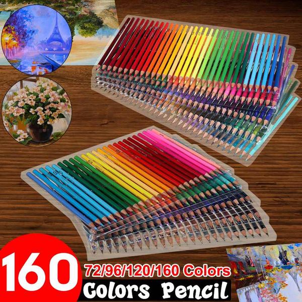 48/72/120/160 pcs colors professional oil color pencils set artist painting sketching wood color school pencil art supplies
48/72/120/160 pcs colors professional oil color pencils set artist painting sketching wood color school pencil art supplies