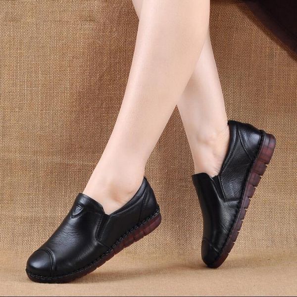 women genuine leather loafers women solid colors casual shoes handmade comfortable mom pregnant shoes, Red;white
women genuine leather loafers women solid colors casual shoes handmade comfortable mom pregnant shoes, Red;white