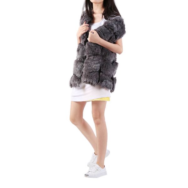 women long hair faux fur outerwear short jackets faux fur coat warm female winter jacket overcoat, Black
women long hair faux fur outerwear short jackets faux fur coat warm female winter jacket overcoat, Black
