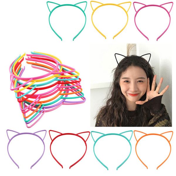 korean new cute plastic cat ears headband children headdress girls hairpin girls hair accessories ing, Slivery;white
korean new cute plastic cat ears headband children headdress girls hairpin girls hair accessories ing, Slivery;white