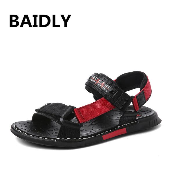 new quality leather men sandals outdoor summer slippers casual shoes men beach sandalias vintage style shoes, Black
new quality leather men sandals outdoor summer slippers casual shoes men beach sandalias vintage style shoes, Black