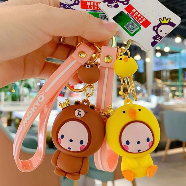 new fashion keychains cute chain ring anime monkey monkey couple keychain creative trinket charm women girl kids keyring, Silver
new fashion keychains cute chain ring anime monkey monkey couple keychain creative trinket charm women girl kids keyring, Silver