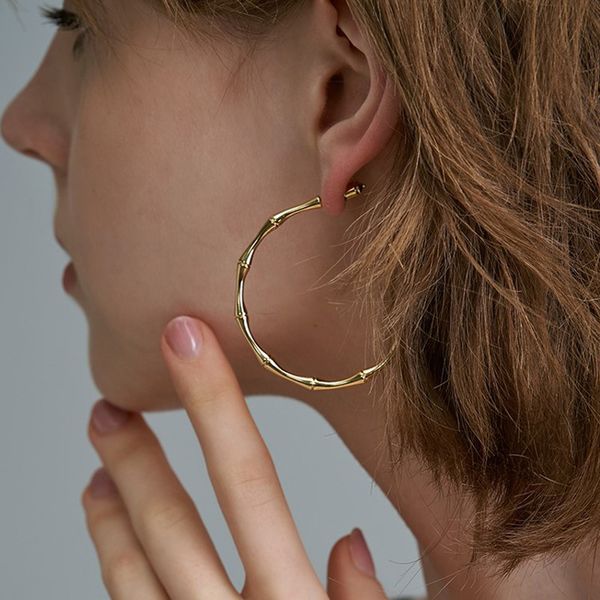 new fashion punk old school gold tone bamboo big hoop hiphop large circle earrings jewelry acero inoxidable joyeria mujer, Golden;silver
new fashion punk old school gold tone bamboo big hoop hiphop large circle earrings jewelry acero inoxidable joyeria mujer, Golden;silver