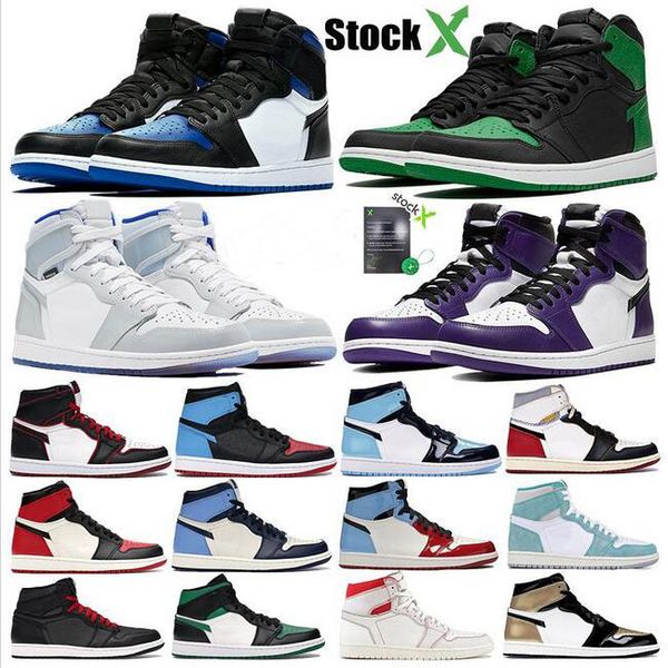 jumpman 1 high og pine green black basketball shoes obisidian unc 1s black game royal bred toe men women sport designer sneakers trainers
jumpman 1 high og pine green black basketball shoes obisidian unc 1s black game royal bred toe men women sport designer sneakers trainers