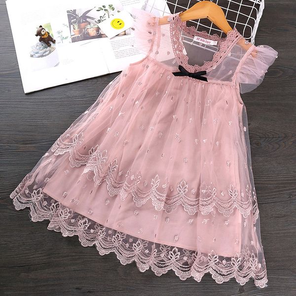 2020 summer girls lace embroidery princess dress with bow kids elegant birthday party dress children vestido clothing for girls, Red;yellow
2020 summer girls lace embroidery princess dress with bow kids elegant birthday party dress children vestido clothing for girls, Red;yellow
