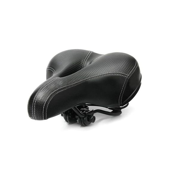 black comfort bicycle saddle wide big bum bike bicycle pad sporty cruiser gel saddle soft extra seat s7u8
black comfort bicycle saddle wide big bum bike bicycle pad sporty cruiser gel saddle soft extra seat s7u8