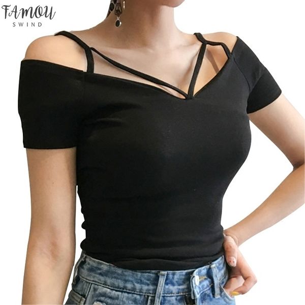 t shirt women 2020 summer cotton hollow out club slash neck short sleeve t shirts harajuku tee shirt femme, White
t shirt women 2020 summer cotton hollow out club slash neck short sleeve t shirts harajuku tee shirt femme, White