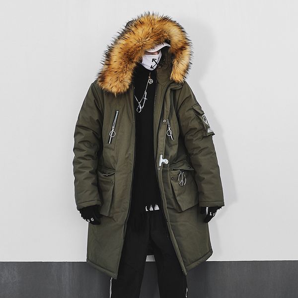 winter warm new men's cotton clothing fashion hip hop thick warm cotton jacket large size coat us size xs-xl, Tan;black
winter warm new men's cotton clothing fashion hip hop thick warm cotton jacket large size coat us size xs-xl, Tan;black