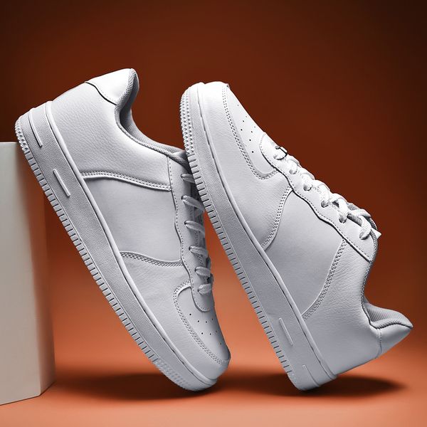 2019 new style white sneakers men breathable leisure shoes popular shoes fashion super confident men sneakers, Black
2019 new style white sneakers men breathable leisure shoes popular shoes fashion super confident men sneakers, Black