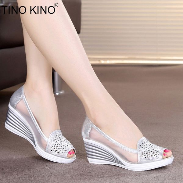 summer sandals women hollow out slip on wedges shoes platform peep toe high heels female fashion breathable mesh shoes ladies t200226, Black
summer sandals women hollow out slip on wedges shoes platform peep toe high heels female fashion breathable mesh shoes ladies t200226, Black