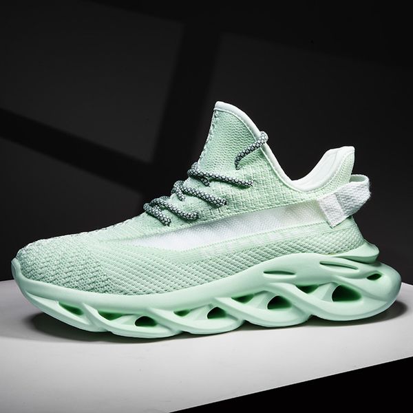 breathable running men shoes 2019 superlight sneakes for male outdoor damping sports man shoes lace up green trainers 45
breathable running men shoes 2019 superlight sneakes for male outdoor damping sports man shoes lace up green trainers 45