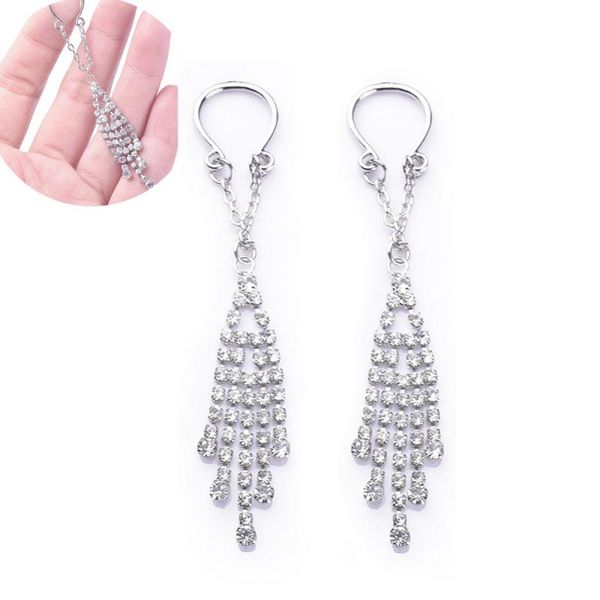 other 1pair stainless steel fake nipple piercing ring mamilla rings breast tassel prendedor de mamilos jewelry, Slivery;golden
other 1pair stainless steel fake nipple piercing ring mamilla rings breast tassel prendedor de mamilos jewelry, Slivery;golden