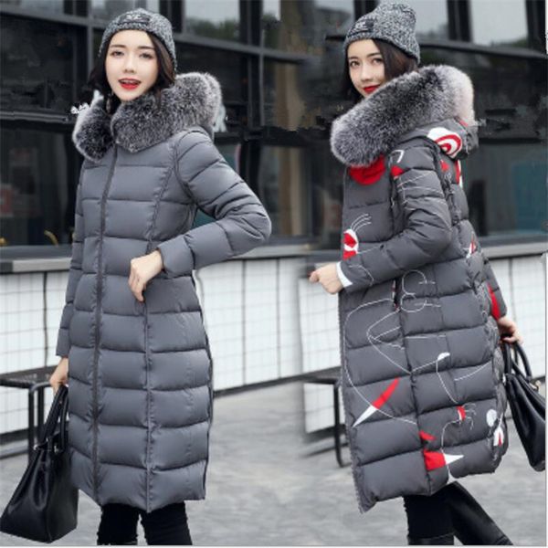 winter long jacket women hooded thicken coat female warm outwear down cotton-padded jackets winter coat women big fur collar new, Black
winter long jacket women hooded thicken coat female warm outwear down cotton-padded jackets winter coat women big fur collar new, Black